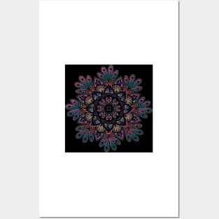 Star Mandalas 091 (Style:6) Posters and Art